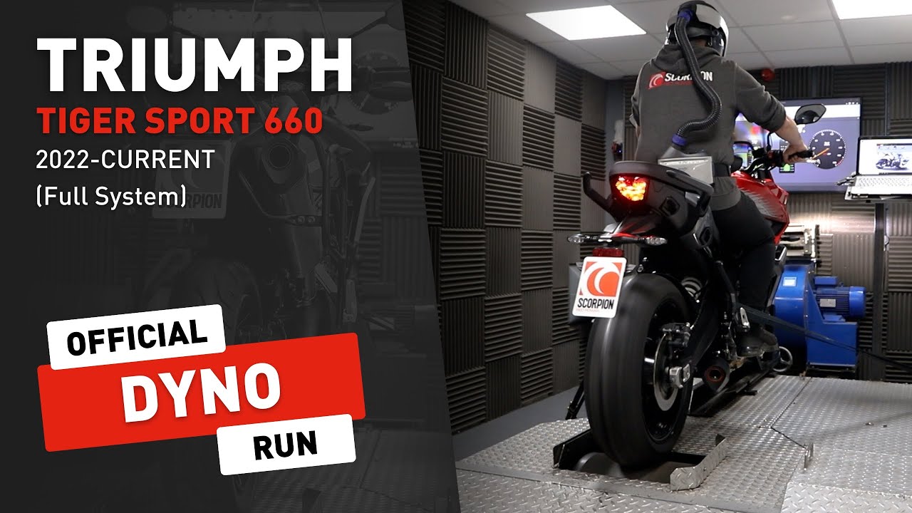 Scorpion Serket Taper Full System - Triumph Tiger Sport 660 (22-25) Video