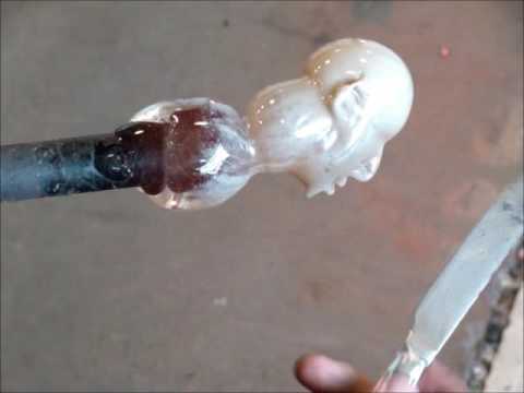 Hot Glass - Sculpted face - Connor Garton