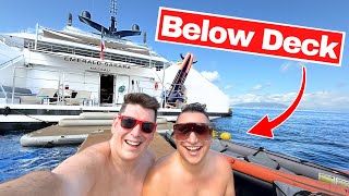 What it’s like on a $37 Million Yacht | Our “Below Deck” Cruise & Tour