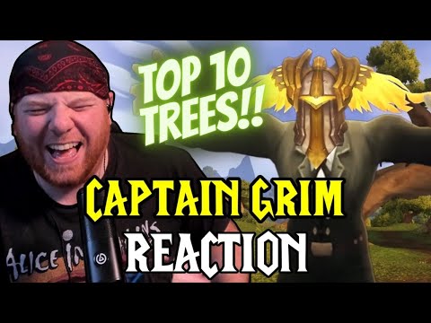 Krimson KB Reacts - Captain Grim's TOP 10 BEST TREES IN WOW!!! 