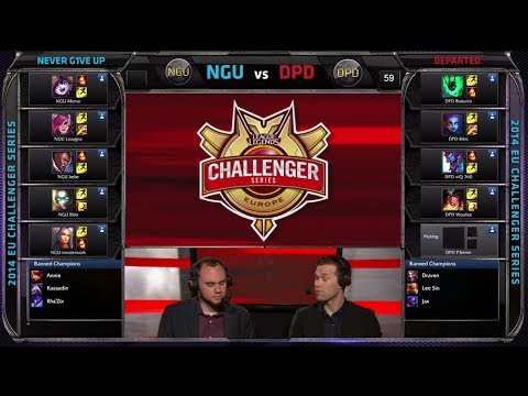 Never G1ve up vs Departed Game 2 | SemiFinals of EU Challenger Series #2 | NGU vs DPD G2