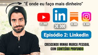 Eu cresci 30.000 seguidores no LinkedIn em 11 meses [Episódio 2/4 - Crescendo com Conteúdo Profundo]