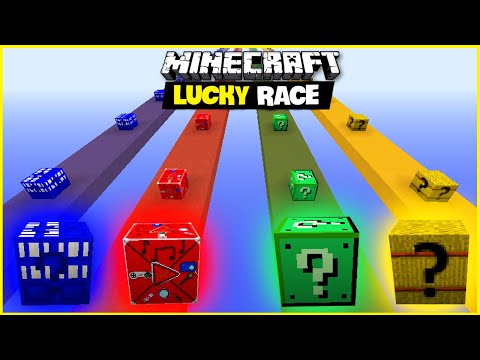 1vs1vs1vs1 MEGA BATTLE | Minecraft LUCKY RACE