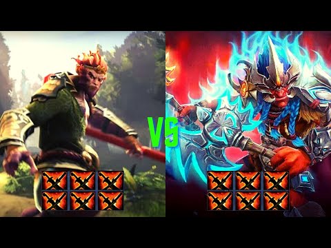 Monkey King vs Troll Warlord with 6x Sange and Yasha