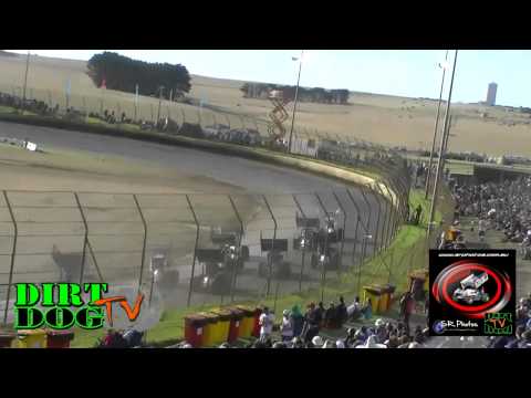 2011 Australian Sprintcar Title - Thrills and Spills - Premier Speedway