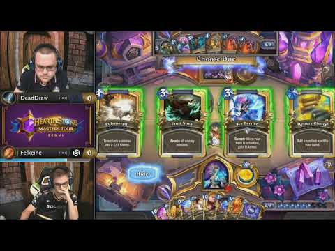 DeadDraw vs Felkeine ||  八強賽 B組 勝者戰 《爐石戰記》大師巡迴賽 - 首爾站 Day