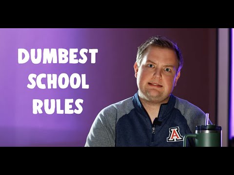 Teachers Reacting to Dumb School Rules - with Mr. Thomas English