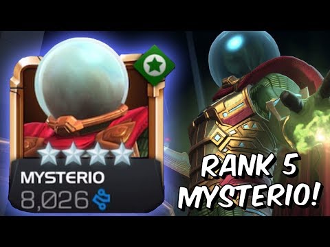Maxing Out Mysterio! - Rank Up & Act 5 Gameplay - Marvel Contest of Champions
