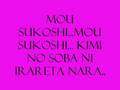 Mou Sukoshi(Karaoke) 