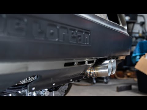 Twin Turbos Mounted!! / Delorean Build Series Episode 5