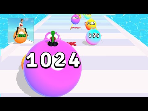 Yoga Ball Run, Ball Run Infinity, Ball Run, Level Up Number Infinity - Satisfying Mobile Games ...