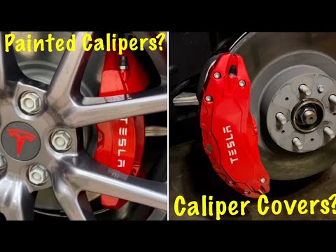 Caliper Covers Or Painted Calipers?  Which One Is Better For Shamu (my Tesla Y)?