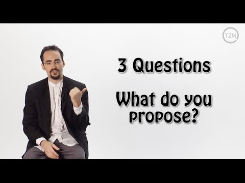 Three Questions: What do you propose? by Peter Joseph | The Zeitgeist Movement
