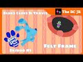 Blues Clues Travis Skidoo 1 Felt Frame