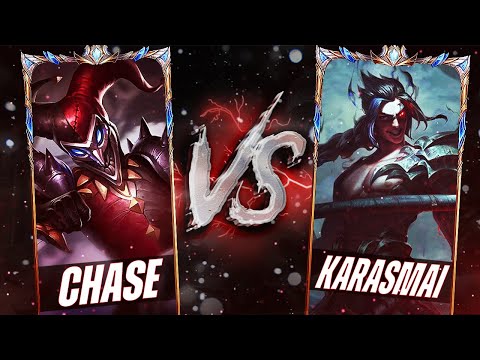 #1 SHACO MEETS #1 KAYNE! CHASE VS KARASMAI - League Of Legends