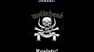 Motörhead - Stand - Lyrics / Subtitulos en español (Nwobhm) Traducida