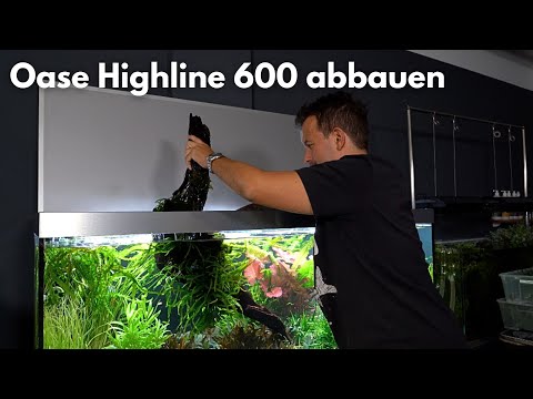Our largest aquarium is being dismantled! - Oase HighLine 600