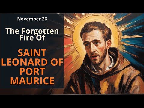 Nov.26 — The Forgotten Fire of Saint Leonard of Port Maurice: The Preacher Who Revived the Cross