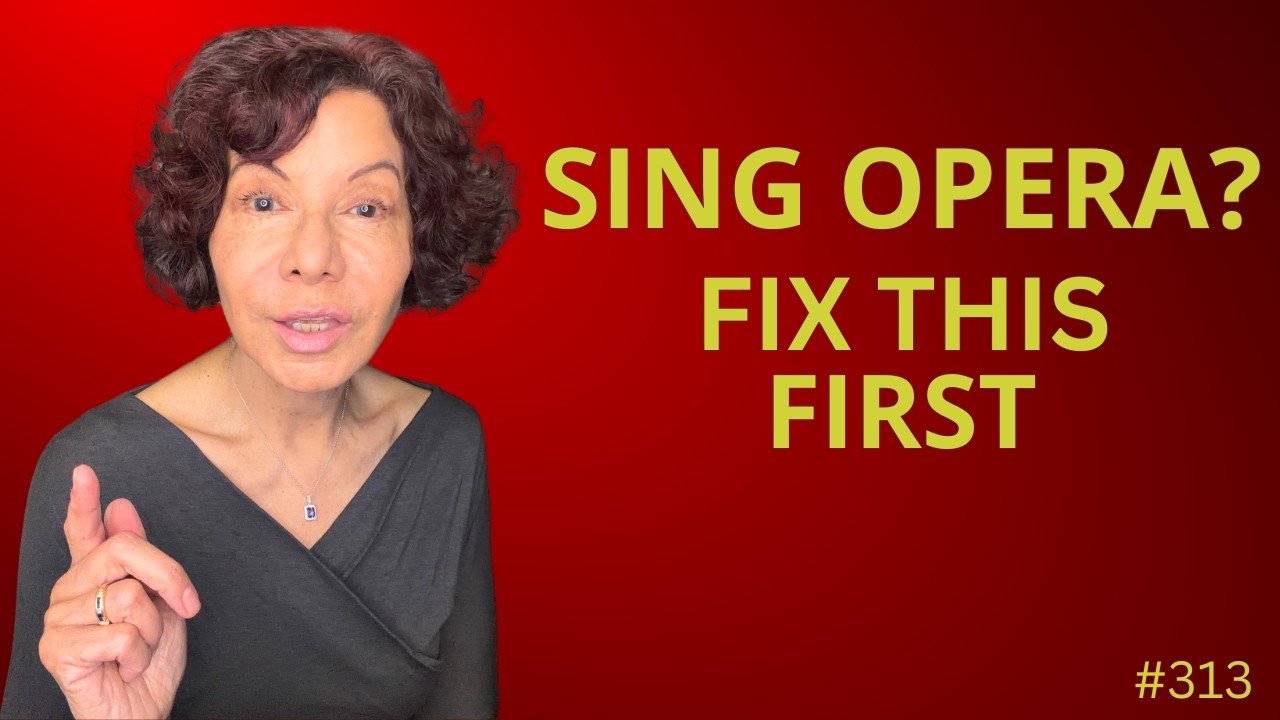 The FIRST Thing You Must Do to Sing Opera