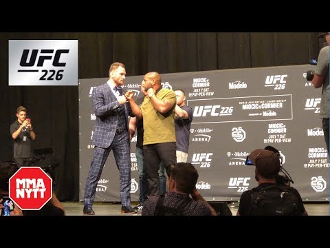 Daniel Cormier vs Stipe Miocic UFC 226 Staredown