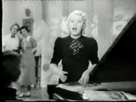 Erna Sack (live) sings "Frühlingsstimmenwalzer" in "Blumen aus Nizza"1936