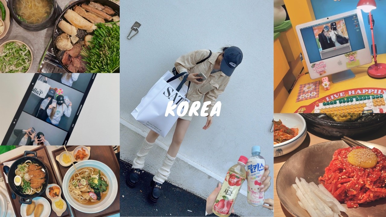 SUB)) 3泊4日 🇰🇷 初韓国の友達と！ショッピングと美味しいもの食べる🫧詰め込みプラン ︴KOREA.vlog