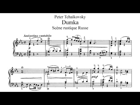 Tchaikovsky: Dumka in C minor, Op. 59 [Ashkenazy]