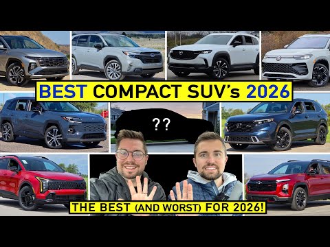 BEST Compact SUVs for 2026 -- Our TOP PICKS After Reviewing ALL of Them! (Top 10)