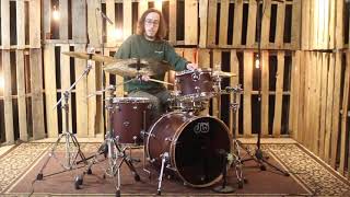 Video thumbnail for DW Performance Tobacco Stain Drum Set - 16x20,8x12,14x14 by The Drum Shop - Portland, Maine