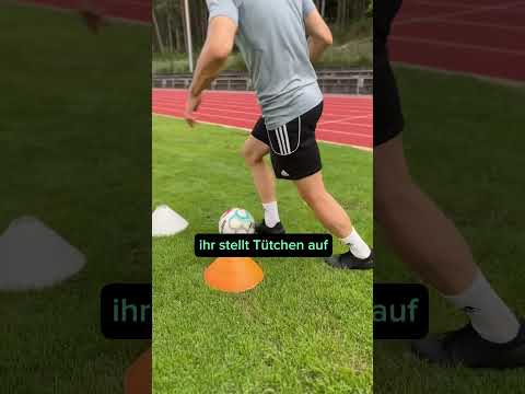 Fußballer aufgepasst hier sind 2 Übungen. #fußball #soccer #football #training #skills #fussball