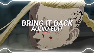 bring it back - travis porter [edit audio]