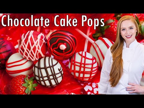 How to Make Cake Pops - Salted Caramel Chocolate Cake Pops!!