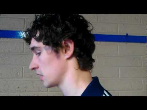 U-21 captain Barry Reilly All-Ireland semi final.