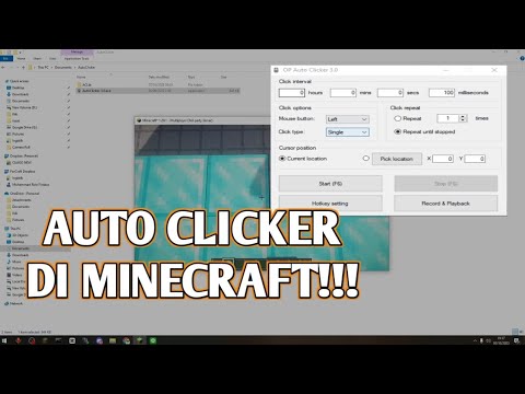 Kiriz -  How to quickly block blocks using Auto Clicker in Minecraft |  Ki Tech Tutorial