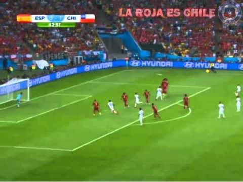 Chile 2 España 0 Goles de Chile Relato Claudio Palma