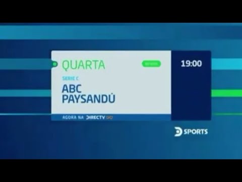 Chamada Brasileirão Serie C 22 - 1°R: ABC/RN x Paysandu/PA | DSports Brasil