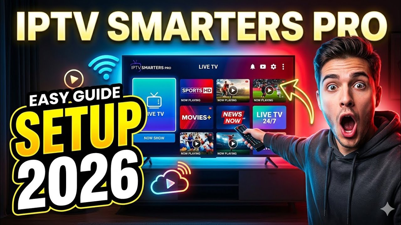 IPTV Smarters Pro 2026 Setup in 2 Minutes! (Complete Guide for Beginners)