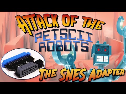Using the SNES Adapter for Attack of the PETSCII Robots