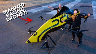 MANNED RACING DRONE TESTS