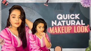Quick Natural Makeup Look | Sreemukhi Latest Video | Latest Makeup Videos