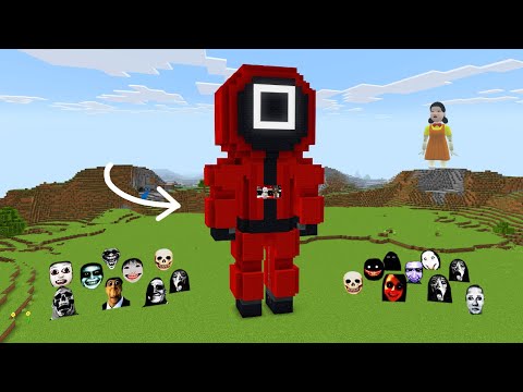 Insane Minecraft Survival Round 6: 100 Nextbots & Coffin Meme