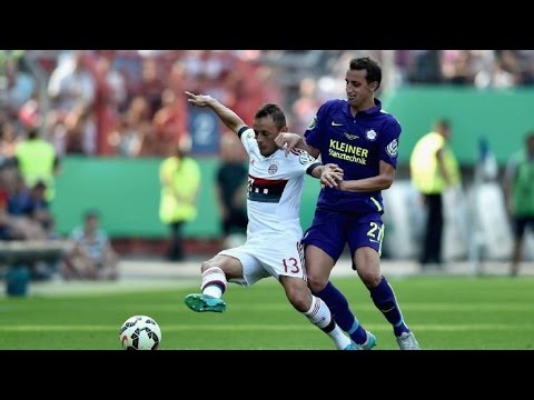 FC Nottingen vs Bayern Munich: 1 - 3 ~ All Goals & Highlights DFB Pokal 2015 09/08/2015|HD
