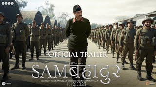 Samबहादुर – Official Trailer | Vicky Kaushal | Meghna Gulzar | Ronnie S | In Cinemas 01.12.2023