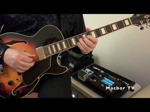 Демонстрация звучания гитары Ibanez AG75G-BS