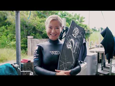 Japan National Freediver- Hanako Hirose x Lazyfish