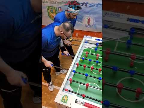 Finale Campionato Italiano di Calcio Balilla 2021: Romano - Rosica VS Rossoni . Placido