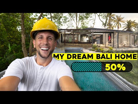 BAUEN auf BALI – Meine Traumvilla ist zu 50 % FERTIG!