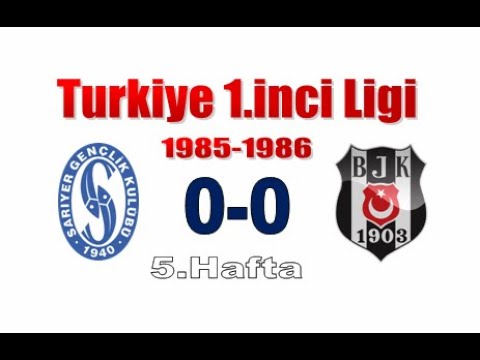 [1985.10.06] 1985-1986 5.Hafta Sariyer - Besiktas 0-0