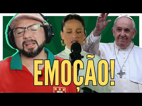 Brasileiro reage a CARMINHO canta ESTRELA no parque Tejo