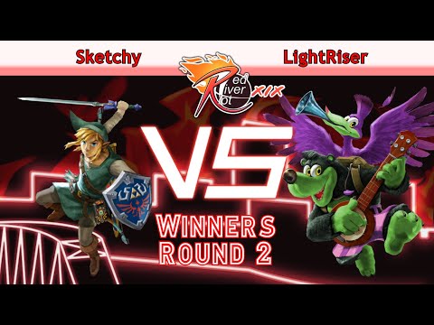 Red River Riot XIX - WR2 - Sketchy (Link) vs LightRiser (Banjo & Kazooie)